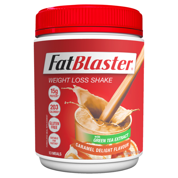 FatBlaster Weight Loss Shake Caramel Delight Flavour 430g