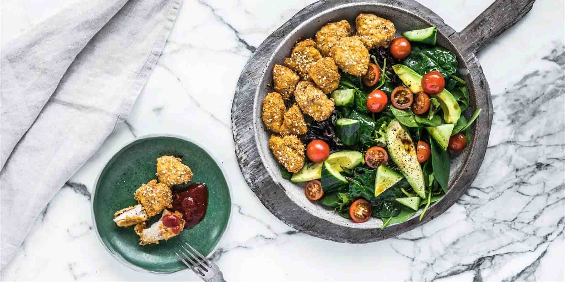 Keto Almond Crusted Chicken Nuggets